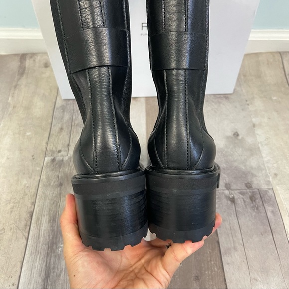 IRO Women's Leather Chelsea Boots Black Size 39 / US 8 - Picture 9 of 13